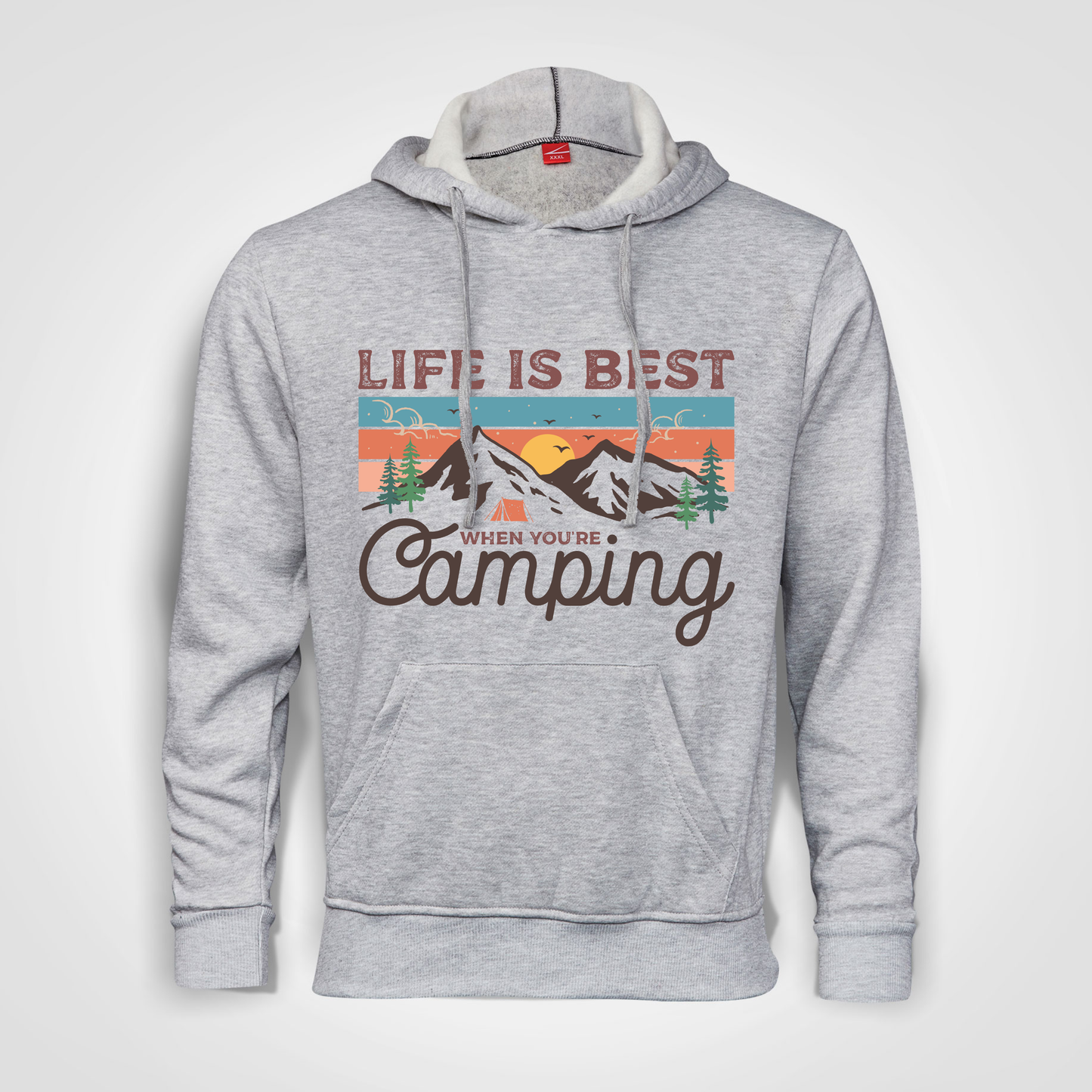 Hoodie - Camping Life is best when your camping