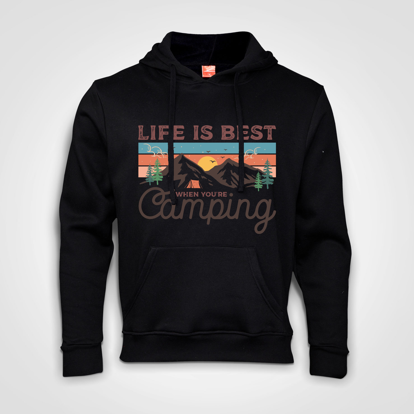 Hoodie - Camping Life is best when your camping