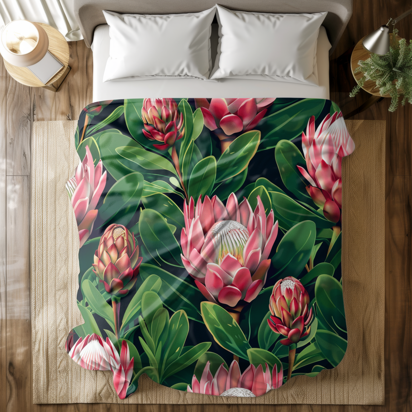 Custom Printed Mongolian Fleece Blanket – Soft, Warm & Personalised Gift