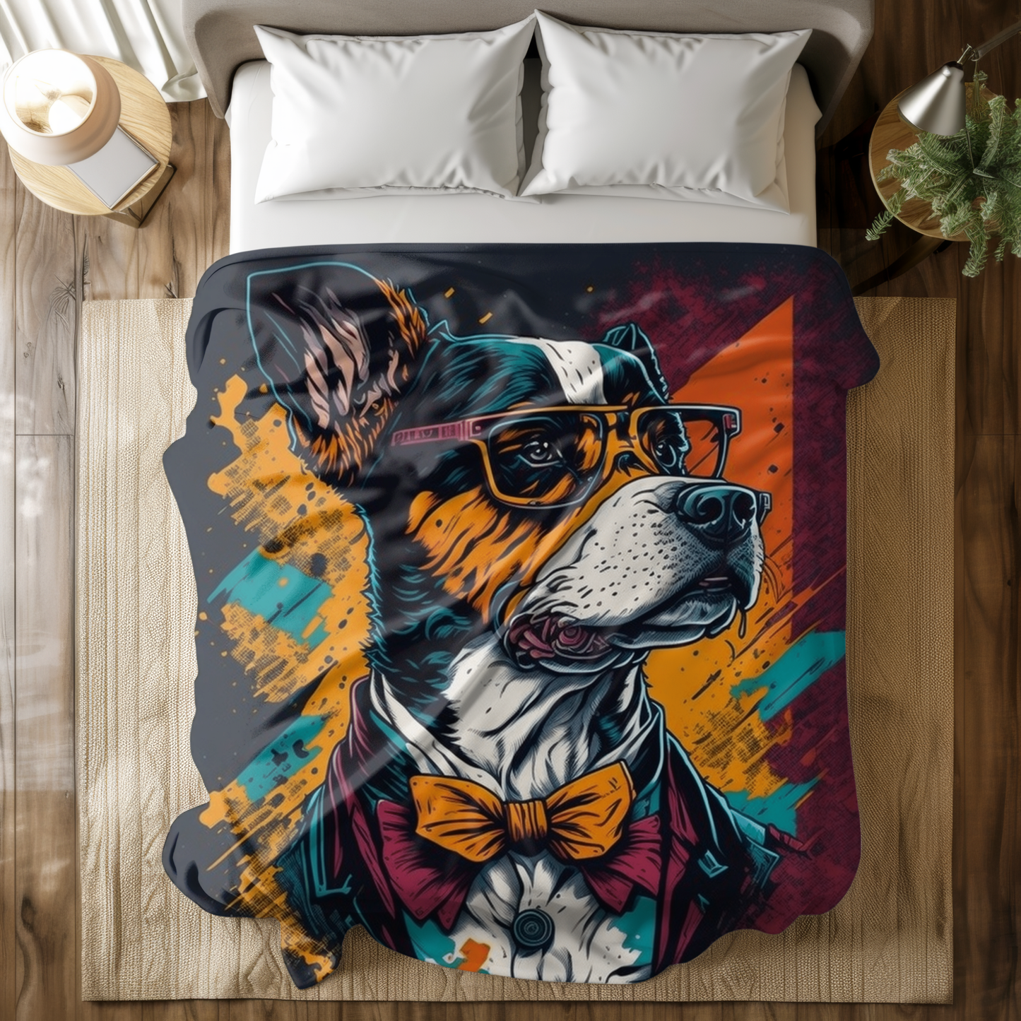 Custom Printed Mongolian Fleece Blanket – Soft, Warm & Personalised Gift