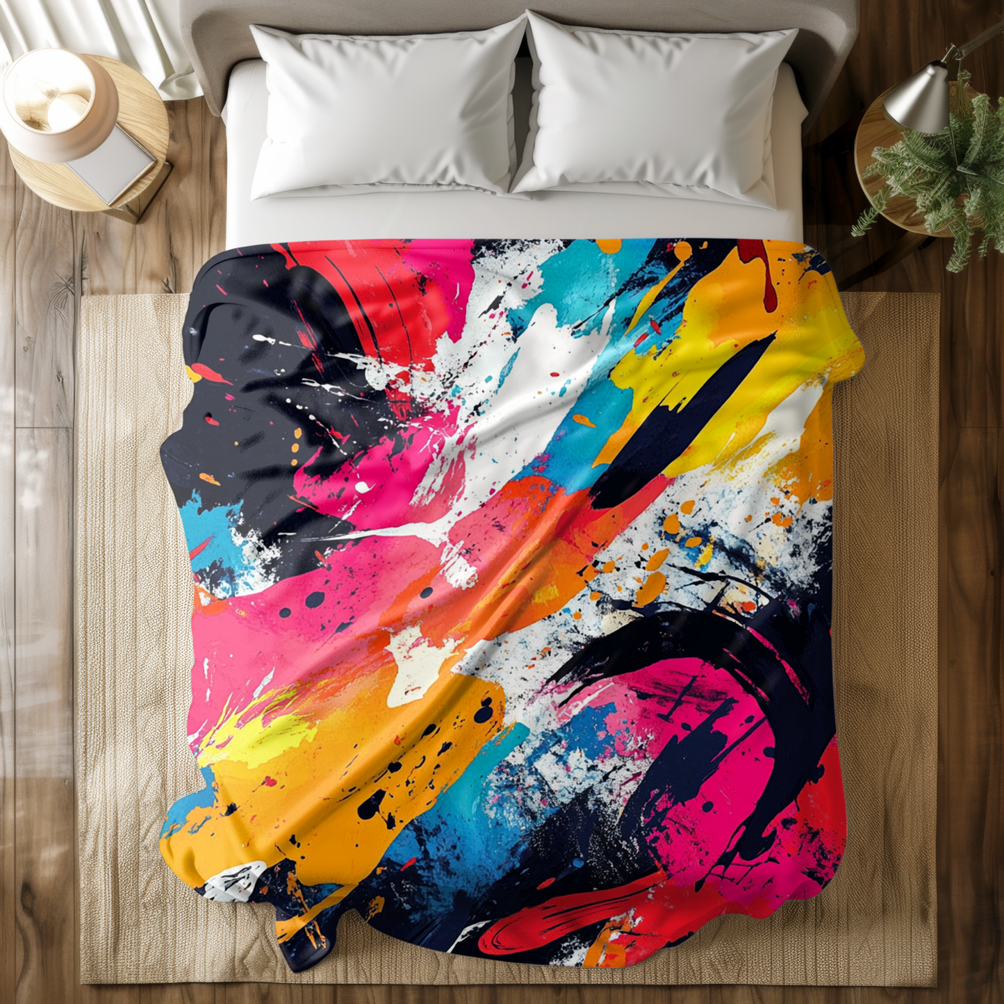 Custom Printed Mongolian Fleece Blanket – Soft, Warm & Personalised Gift