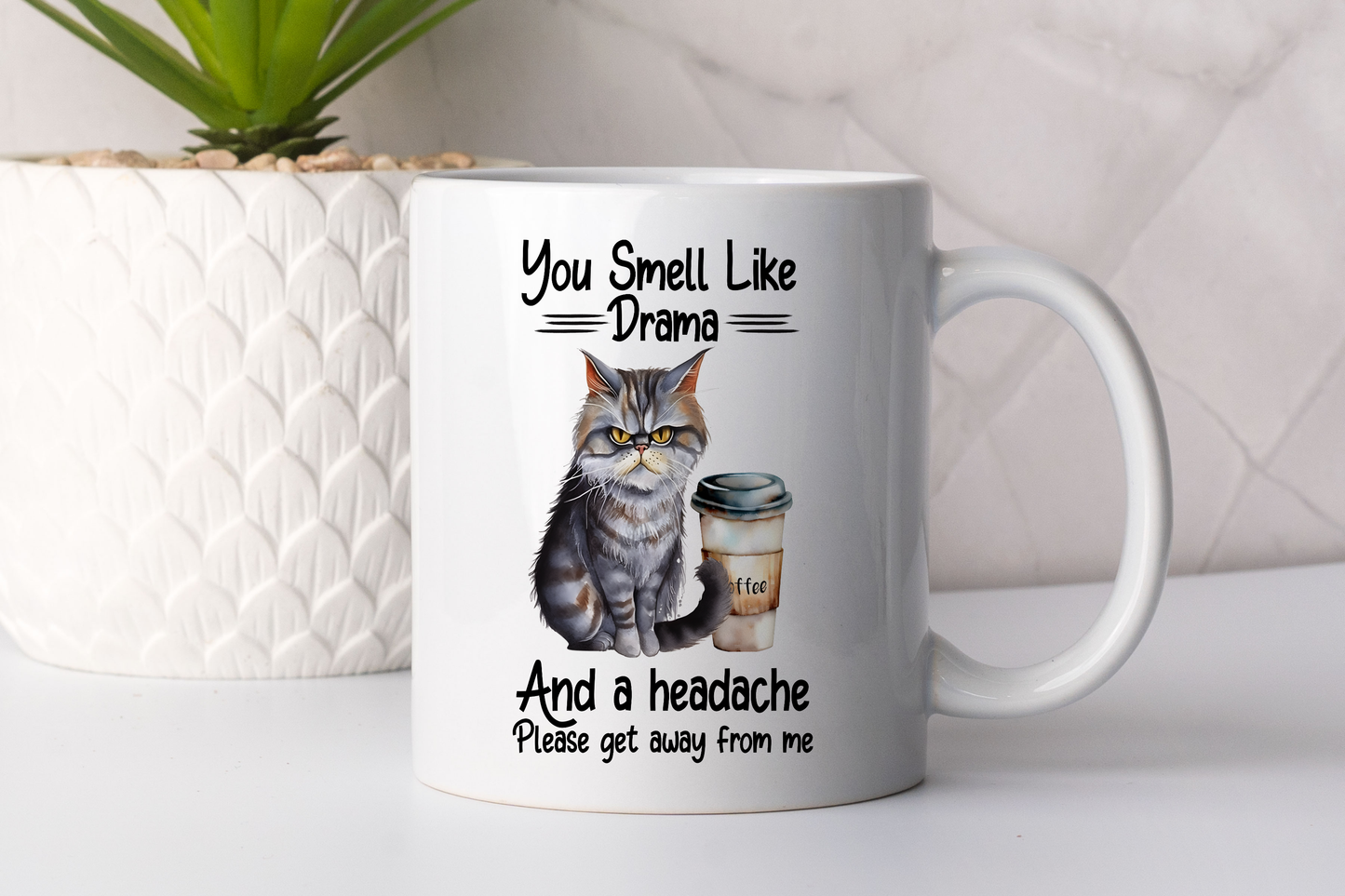 Mug - You smell like drama