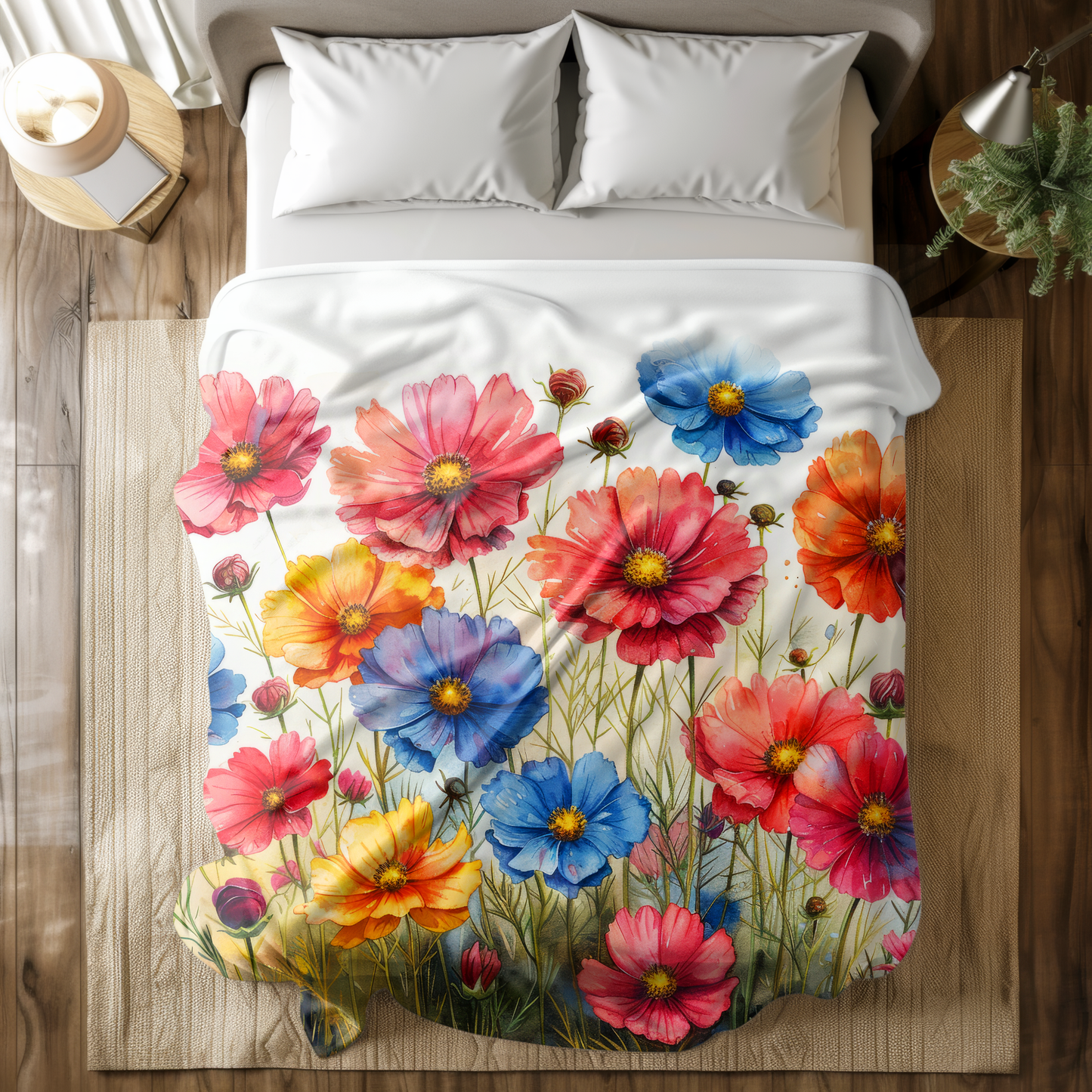 Custom Printed Mongolian Fleece Blanket – Soft, Warm & Personalised Gift