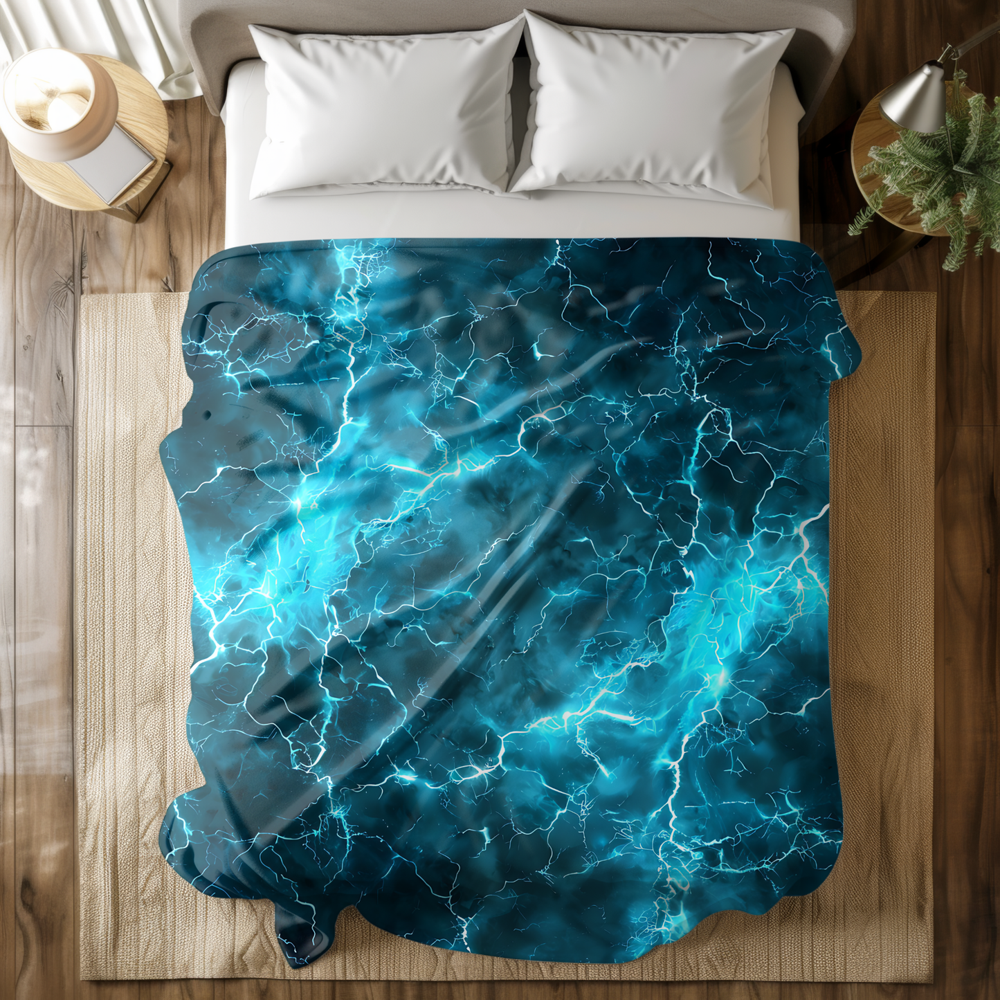 Custom Printed Mongolian Fleece Blanket – Soft, Warm & Personalised Gift