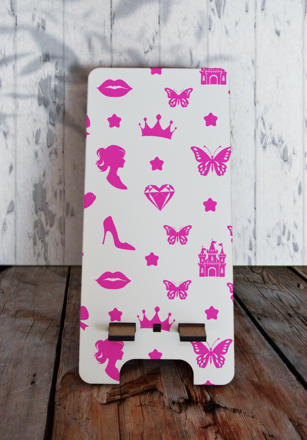 Phone stand (small) - Pink Pattern