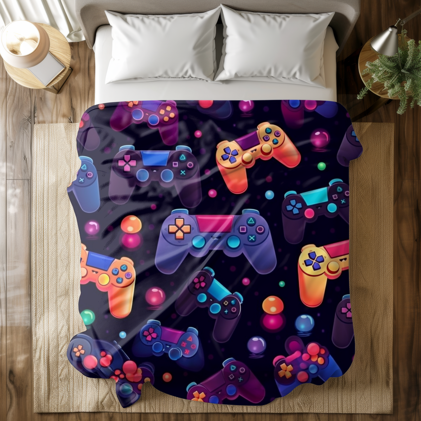 Custom Printed Mongolian Fleece Blanket – Soft, Warm & Personalised Gift