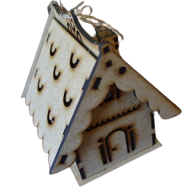 3D House Ornament