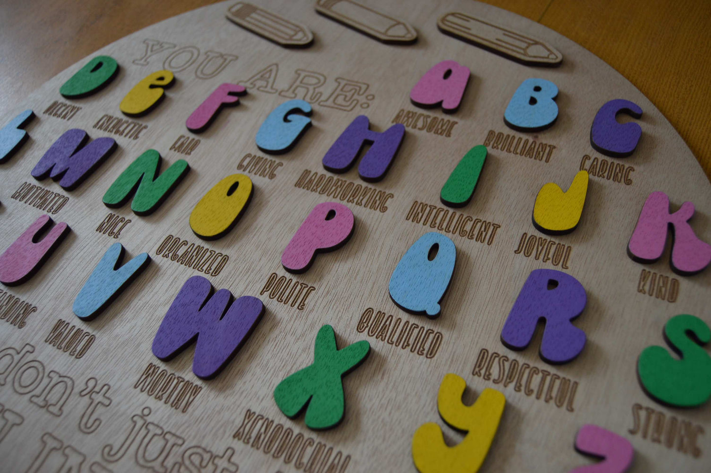 Teacher Alphabet 'Thank you' Sign
