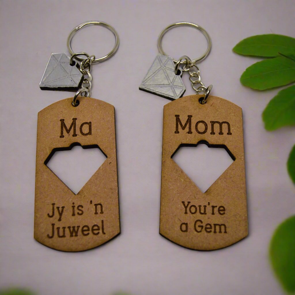 Keyring - Mom, You're a Gem