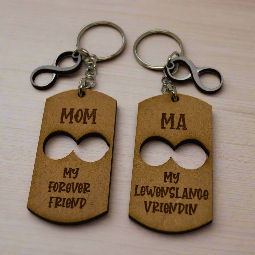 Keyring - Mom, My forever friend