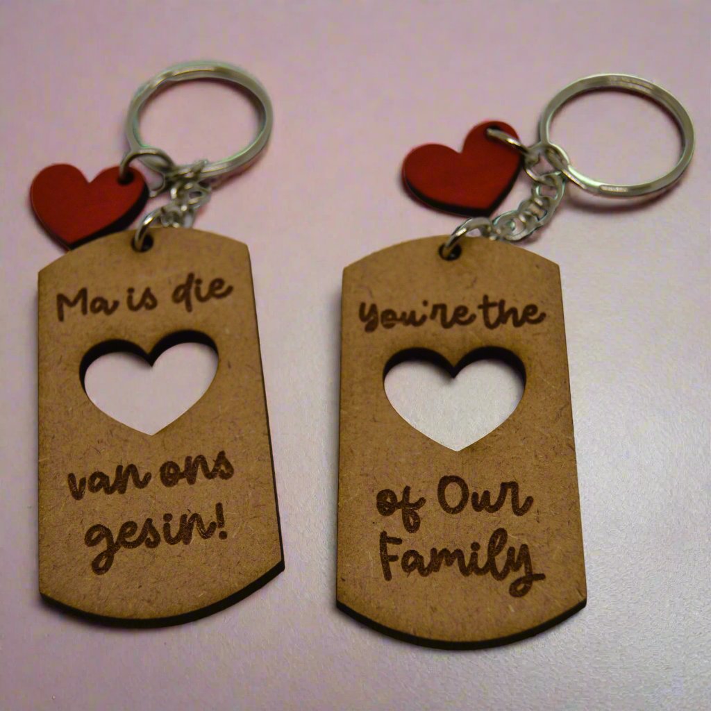 Keyring - You're the heart of our family