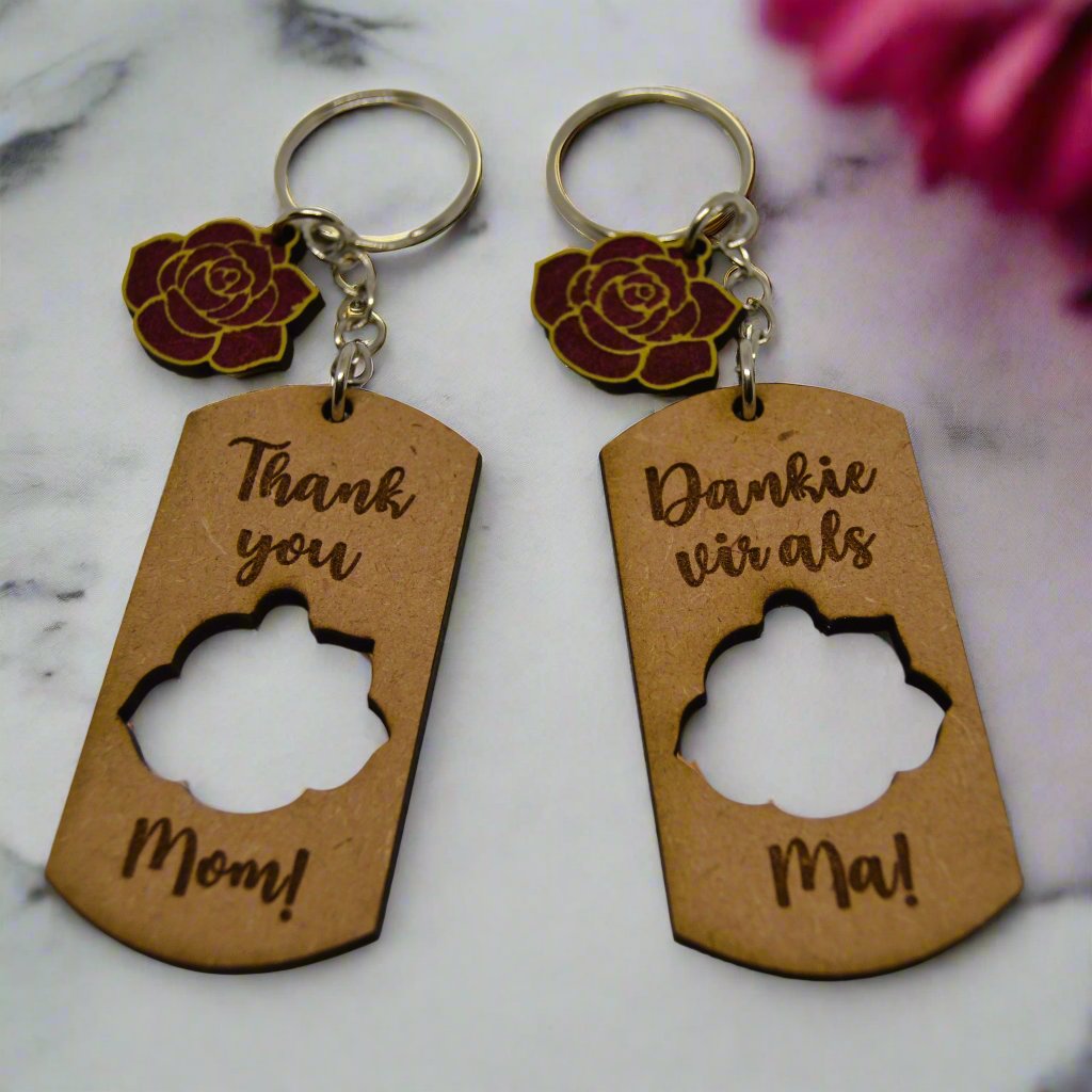 Keyring - Thank you Mom