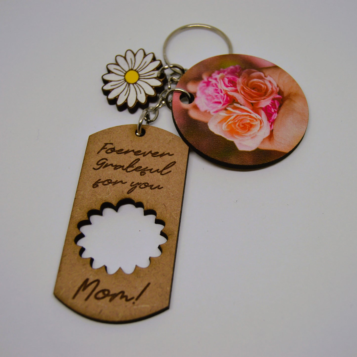 Keyring - Forever grateful to you mom