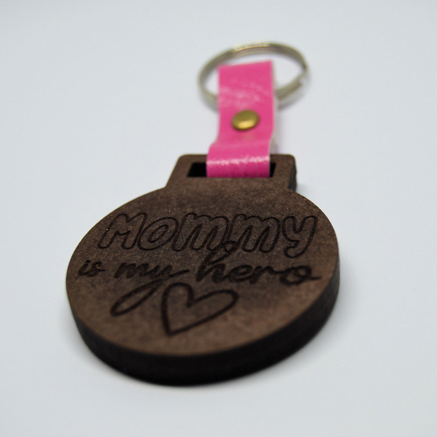 Mothers Day Photo Frame keyring with Faux leather strap 7