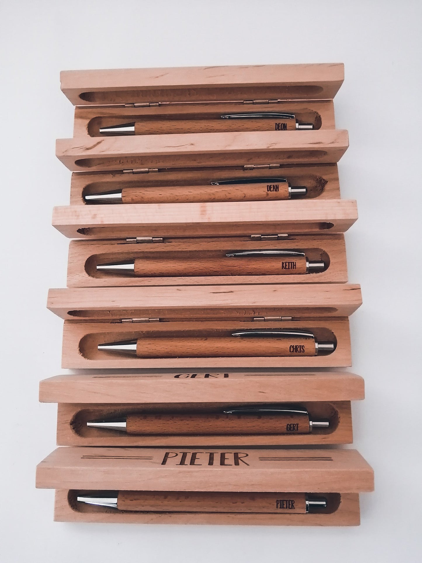 Wooden Pen and Pencil Set