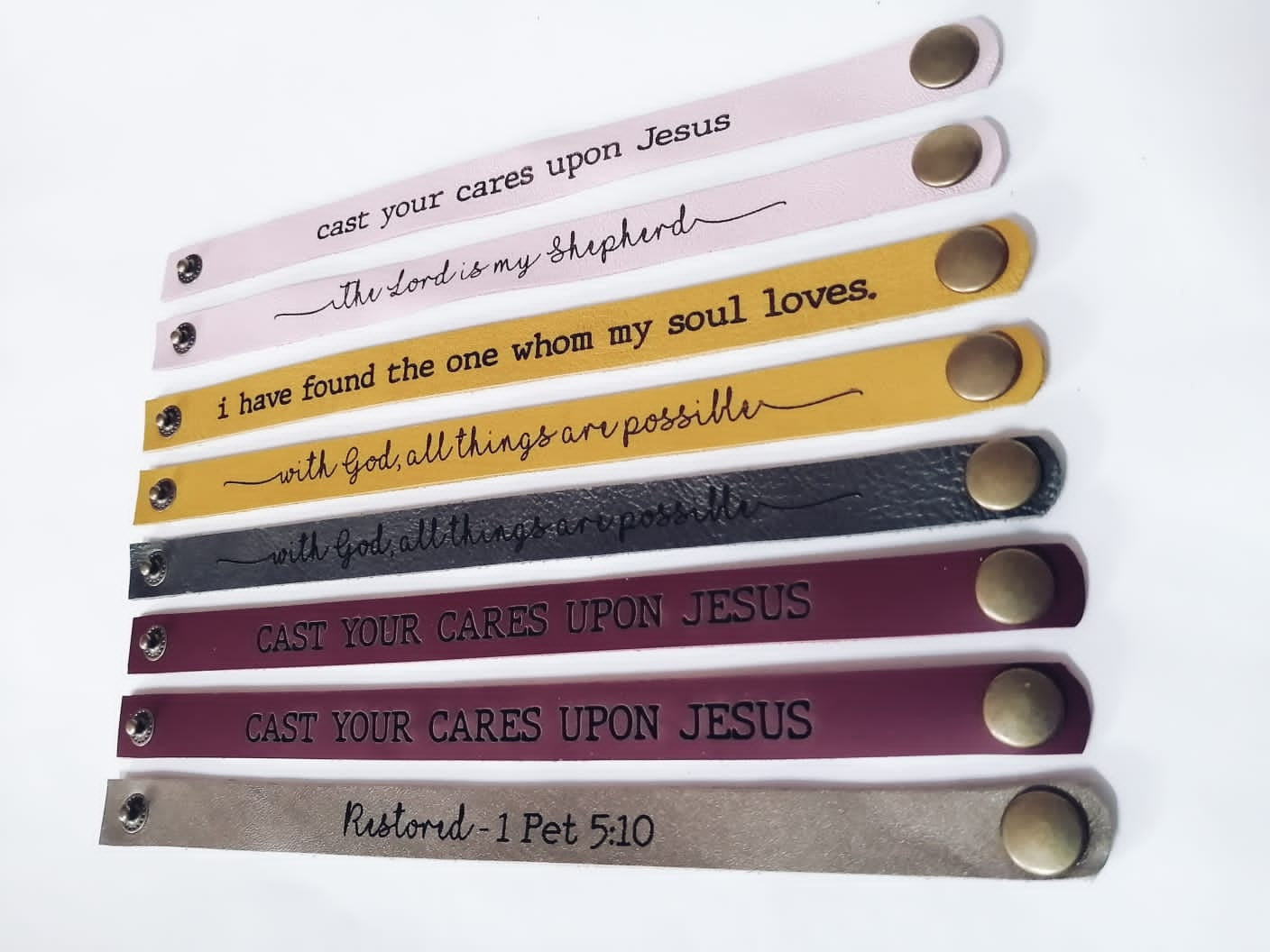 Ladies Leather Bracelets