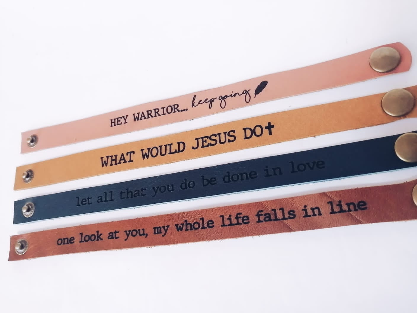 Ladies Leather Bracelets