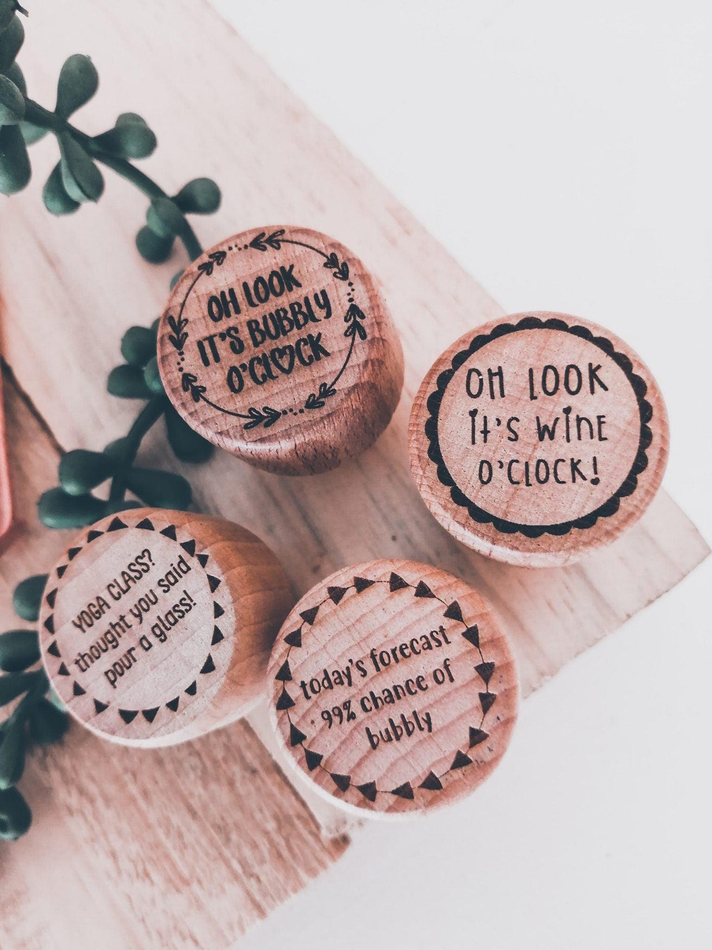 Cork Stopper - Engraved - But Why Not - Personalized Gifts