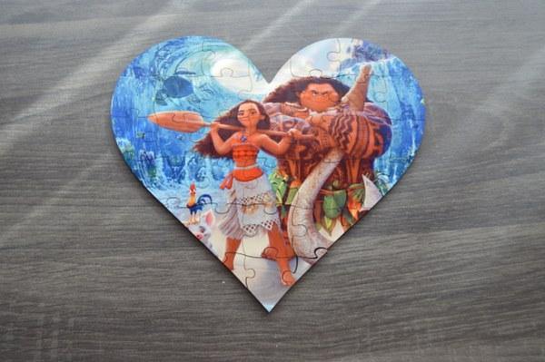 Puzzle - Wood Heart - But Why Not - Photo Gifts
