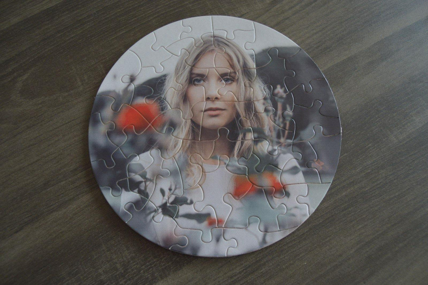 Puzzle - Round - But Why Not - Photo Gifts