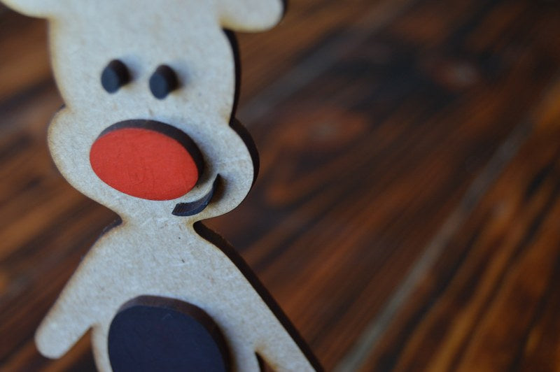 Standing Reindeer Ornament