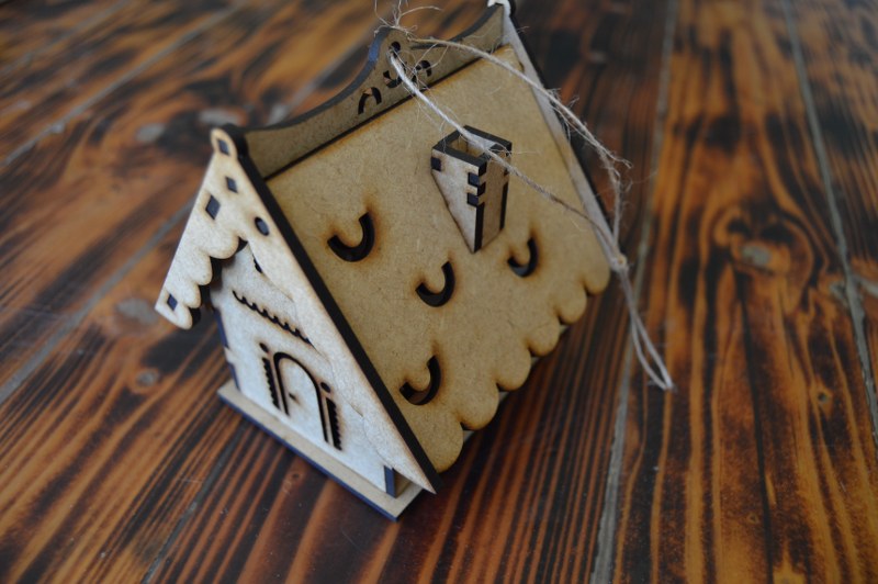 3D House Ornament