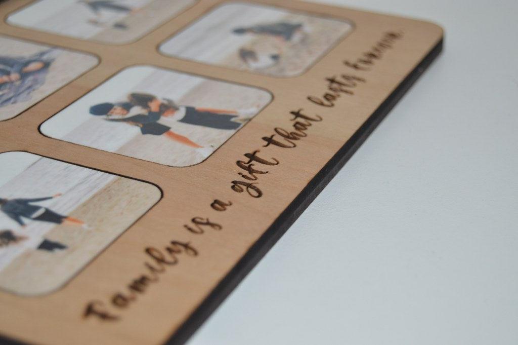 Family Photo Frame - But Why Not - Personalized Gifts