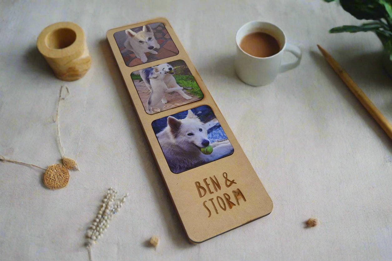 Long Photo Frame - But Why Not - Personalized Gifts