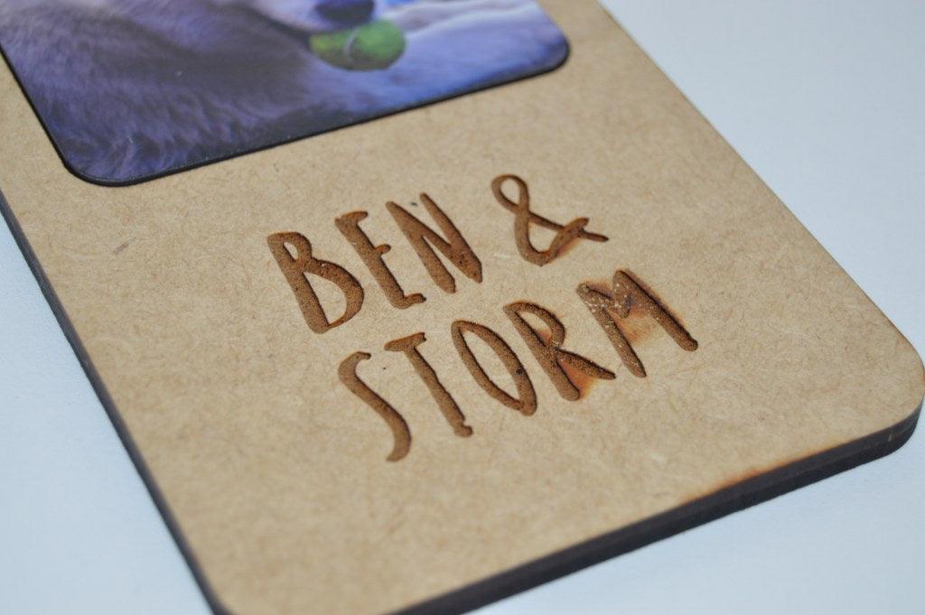 Long Photo Frame - But Why Not - Personalized Gifts
