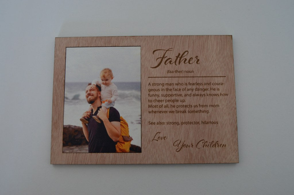 Father Photo Frame
