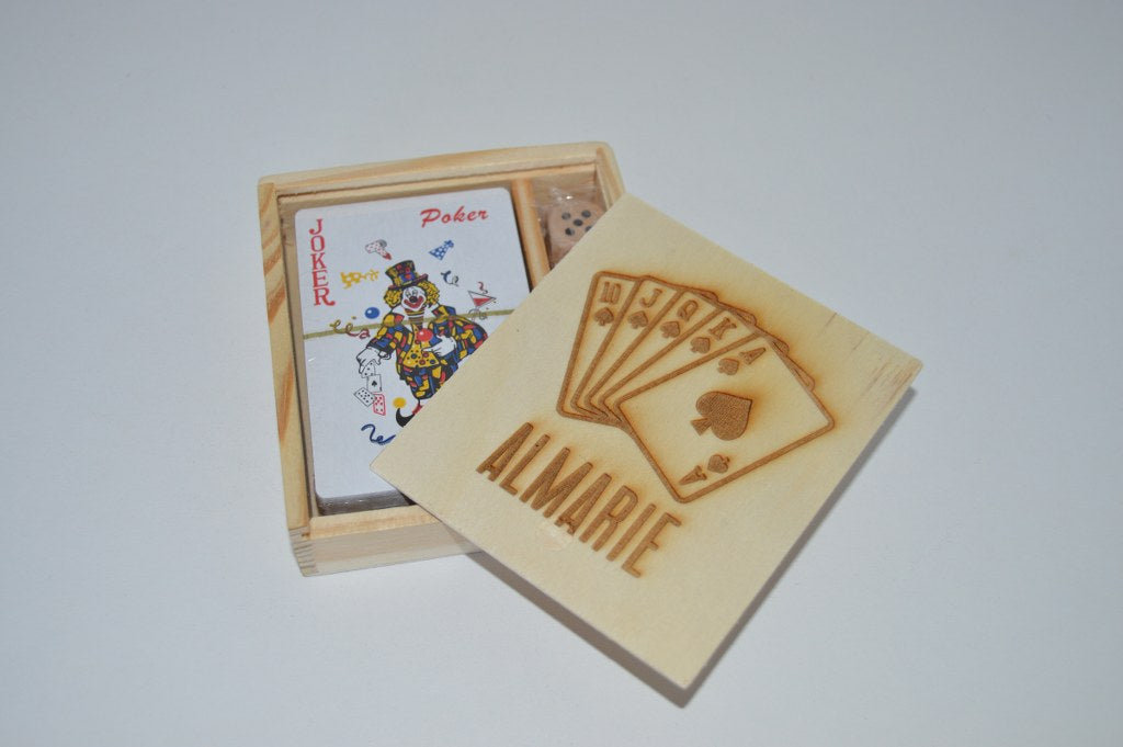 Dice and Card Set