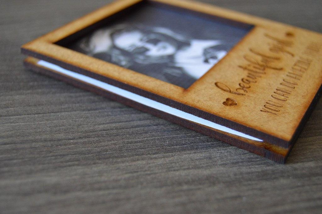 Wood Polaroid Photo Frames - But Why Not - Personalized Gifts