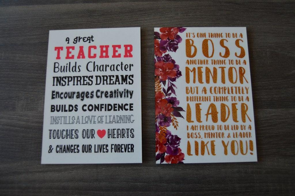 A5 Wood Magnet - But Why Not - Personalized Gifts