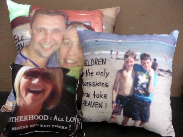 Set of 3 Pillows - But Why Not - Photo Gifts