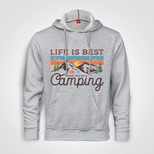 Hoodie - Camping Life is best when your camping