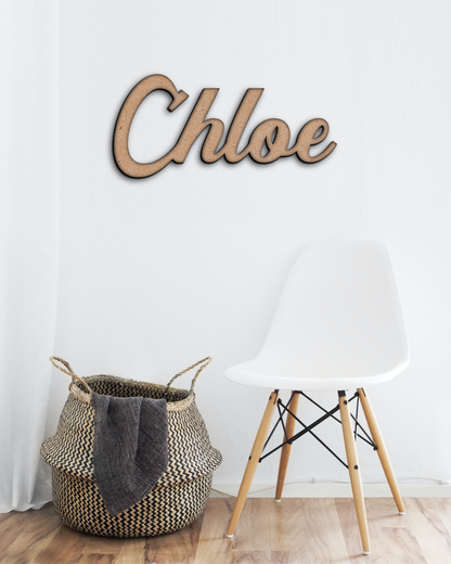 Personalized MDF Name