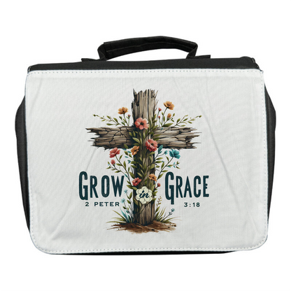 Black Polyester Bible Bag – Custom Printed Personalised Cover