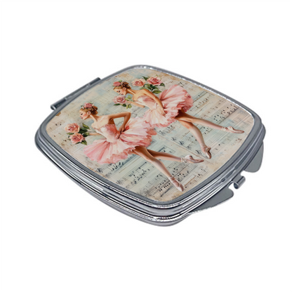 Square Compact Mirror – Custom Printed Personalised Pocket Mirror
