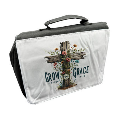Black Polyester Bible Bag – Custom Printed Personalised Cover