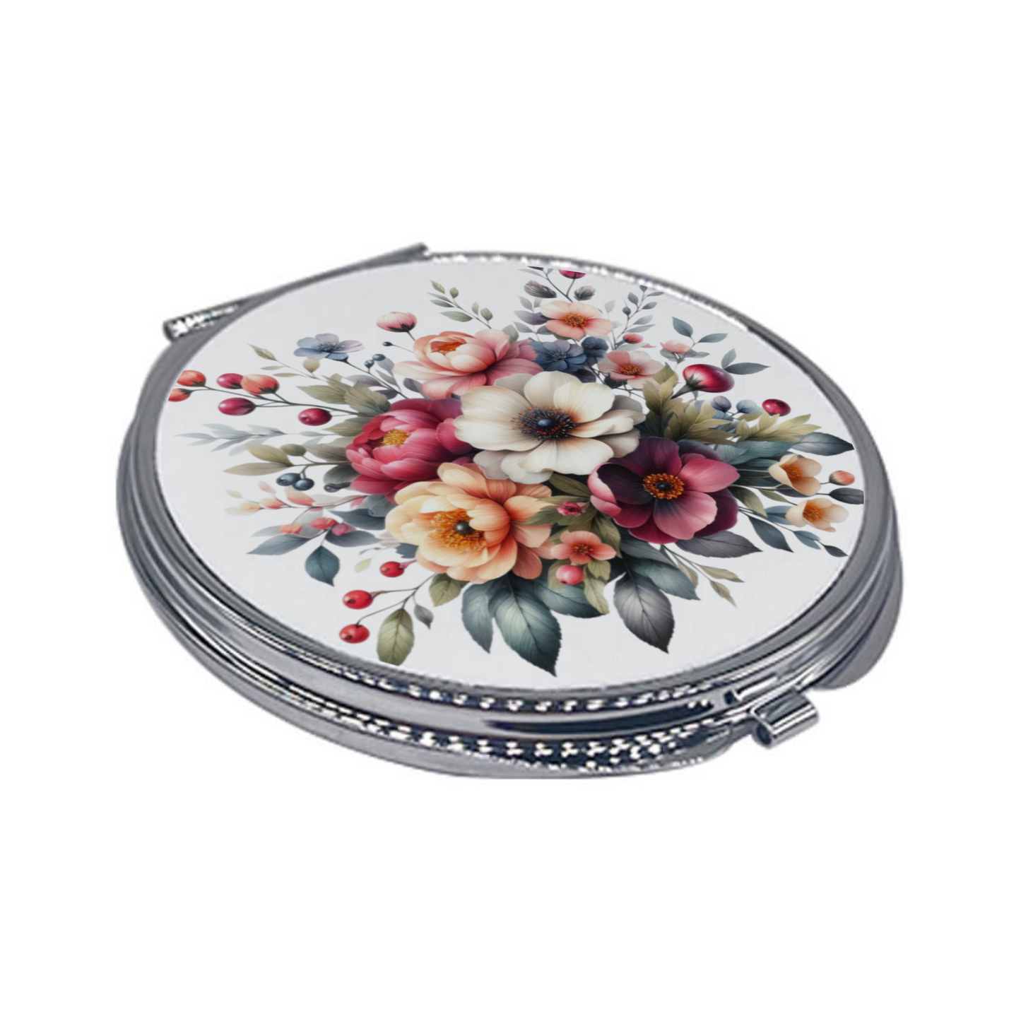 Round Compact Mirror – Custom Printed Personalised Pocket Mirror