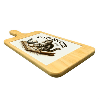Rectangular Platter Plate with Printed Tile – Personalised Serving & Décor Piece