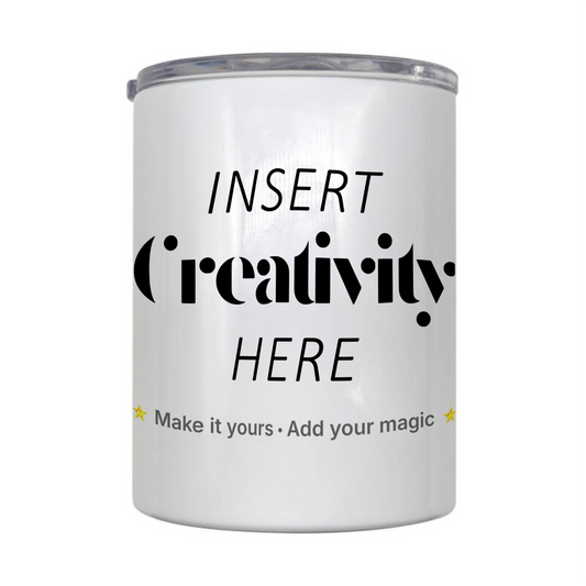 Custom Printed Whiskey Tumbler – 12oz Stainless Steel