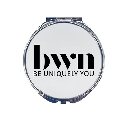 Round Compact Mirror – Custom Printed Personalised Pocket Mirror