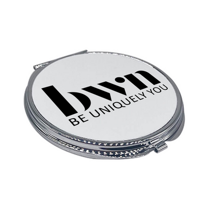 Round Compact Mirror – Custom Printed Personalised Pocket Mirror