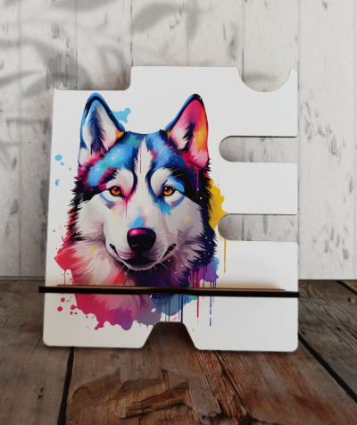 Phone Stand (big) - Siberian Husky