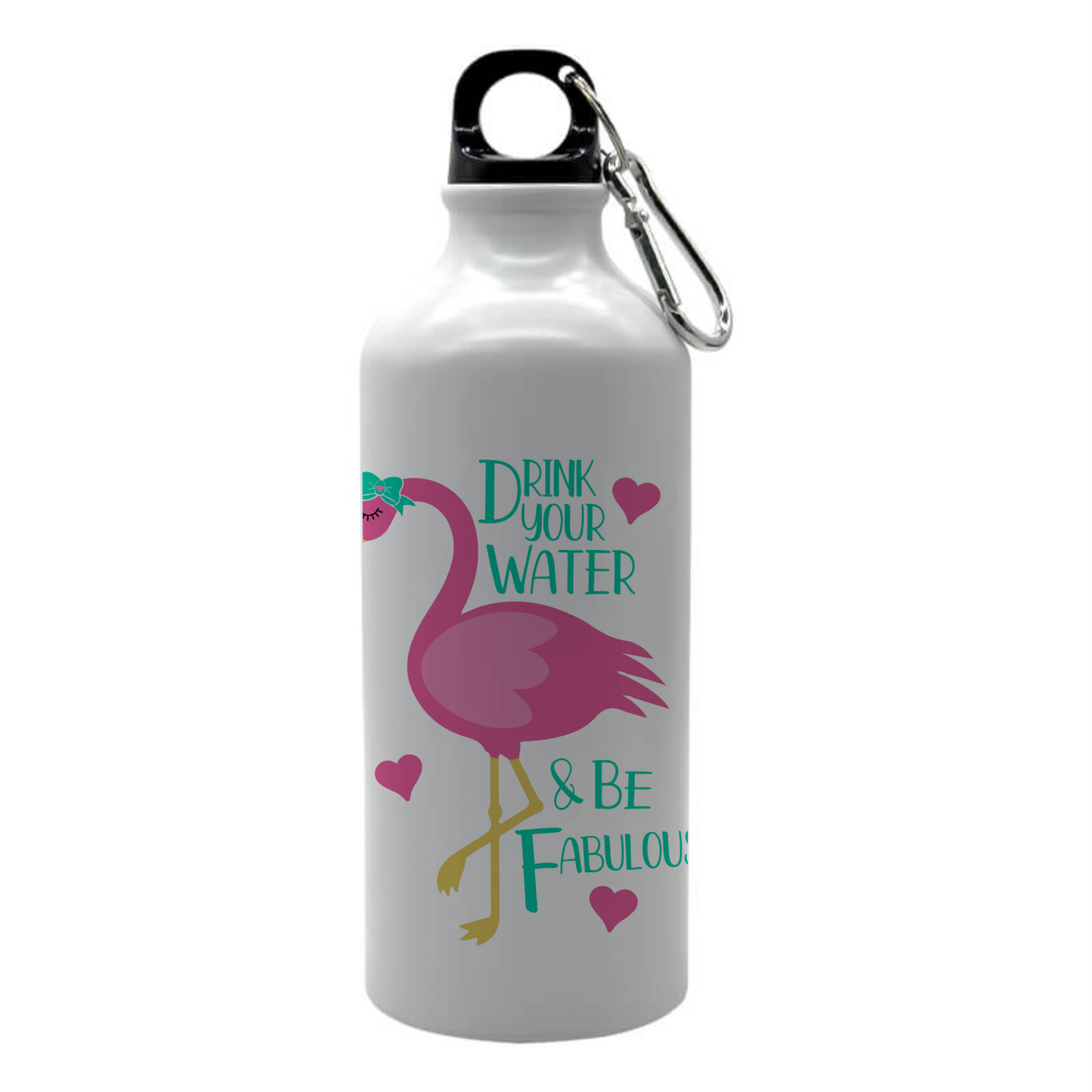 600ml Aluminium Water Bottle – Custom Printed Personalised Bottle