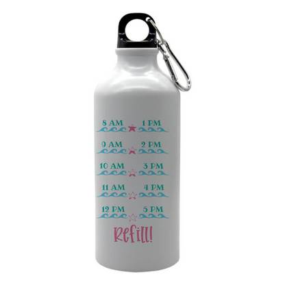 600ml Aluminium Water Bottle – Custom Printed Personalised Bottle