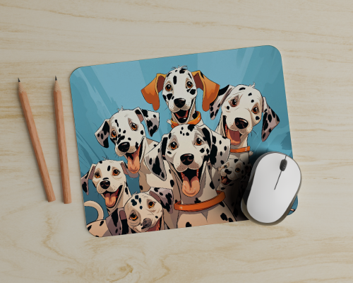 Mouse Pad - Happy Dalmations