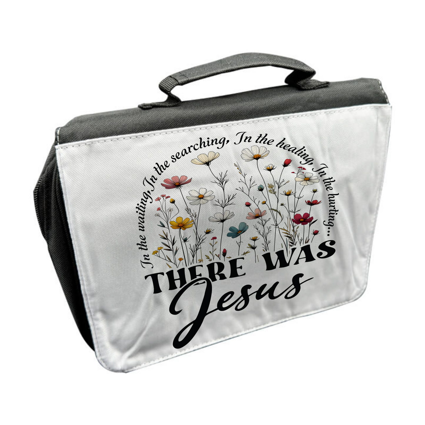 Black Polyester Bible Bag – Custom Printed Personalised Cover