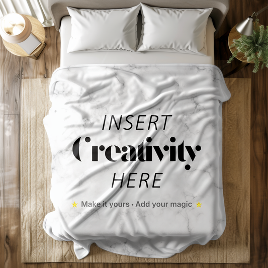 Custom Printed Mongolian Fleece Blanket – Soft, Warm & Personalised Gift